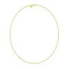 Discount Sølv forgylt halskjede Fina Necklace Halssmykker