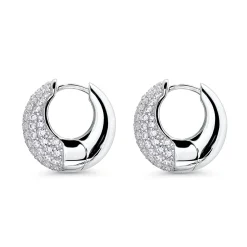 Discount Sølv øreringer med cubic zirkonia Ørepynt