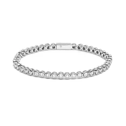 Discount Sølvarmbånd med cubic zirkonia Armbånd