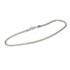 Discount Sølvarmbånd rhodinert panser 2,7 mm 21 cm Til Menn | Armbånd
