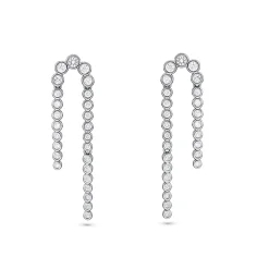 New Sølvørepynt hengende med cubic zirkonia Ørepynt