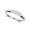 Hot 3-stens diamantring 0,33ct Ringer