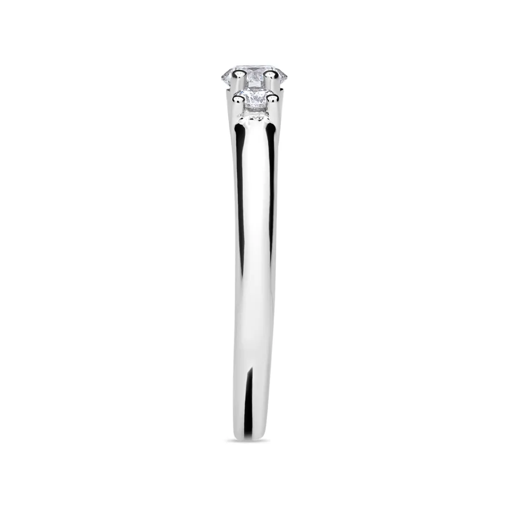 Hot 3-stens diamantring 0,33ct Ringer
