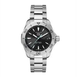 Clearance Aquaracer Professional sort 40 mm Dykkerklokker | Til Han
