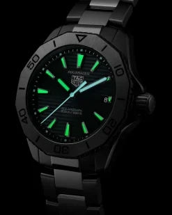 Clearance Aquaracer Professional sort 40 mm Dykkerklokker | Til Han