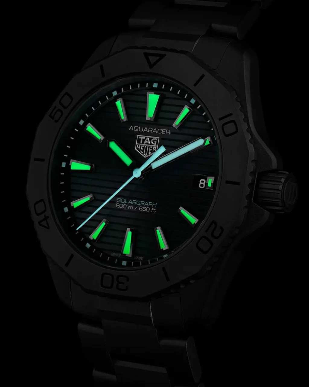 Fashion Aquaracer Professional Solargraph 40 mm Dykkerklokker | Til Han