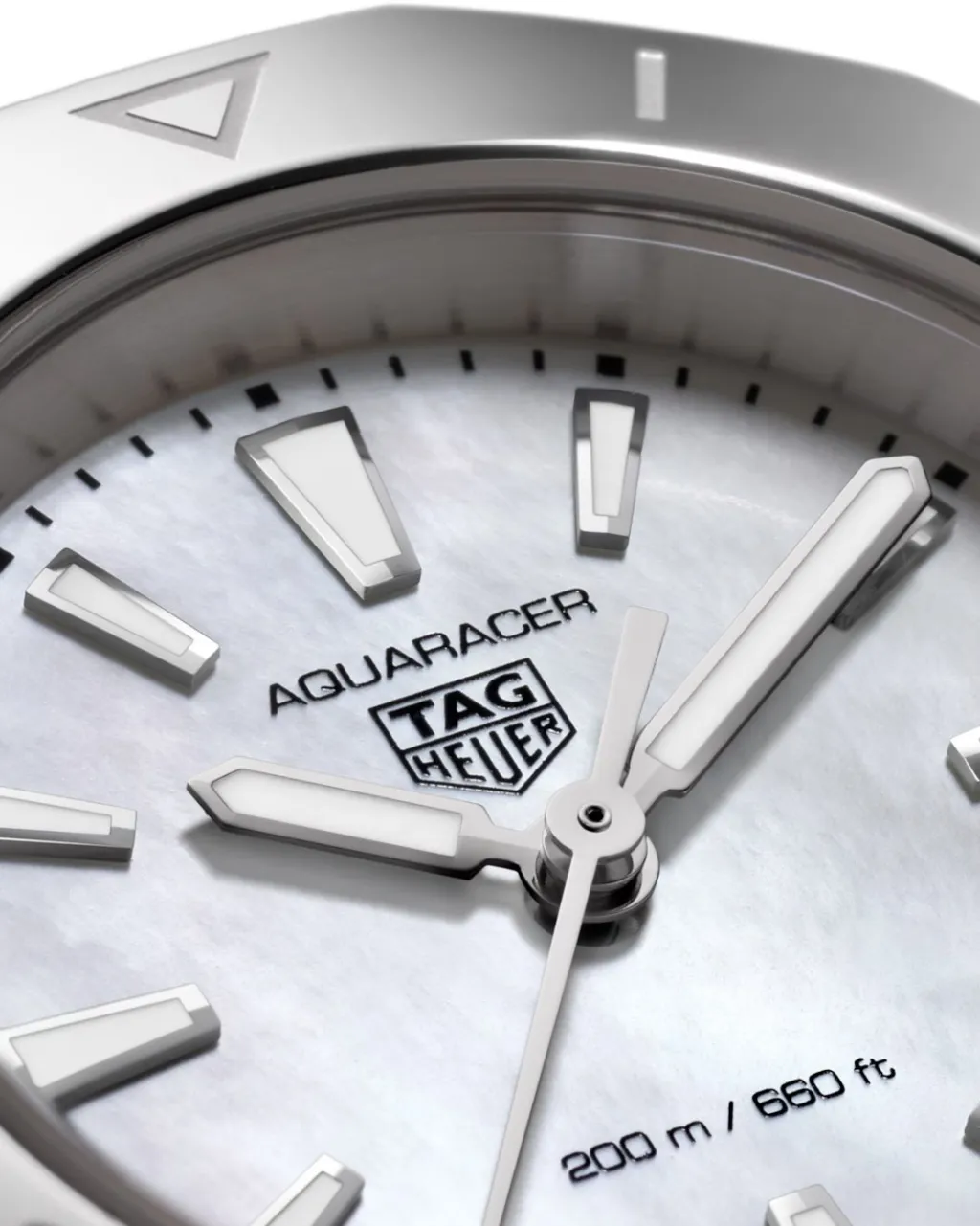 Sale Aquaracer Professional hvit perlemor 30 mm Dykkerklokker | Til Henne