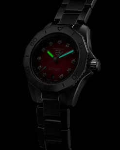 Best Aquaracer Professional rosa 30 mm Klokker Med Diamanter | Dykkerklokker