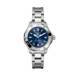 New Aquaracer Proffesional 200 Solar blå 34 mm Til Henne