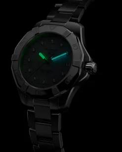 Online Aquaracer Proffessional 200 Solargraph 34 mm Klokker Med Diamanter | Til Henne
