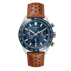 Sale Carrera 44 mm blå Til Han