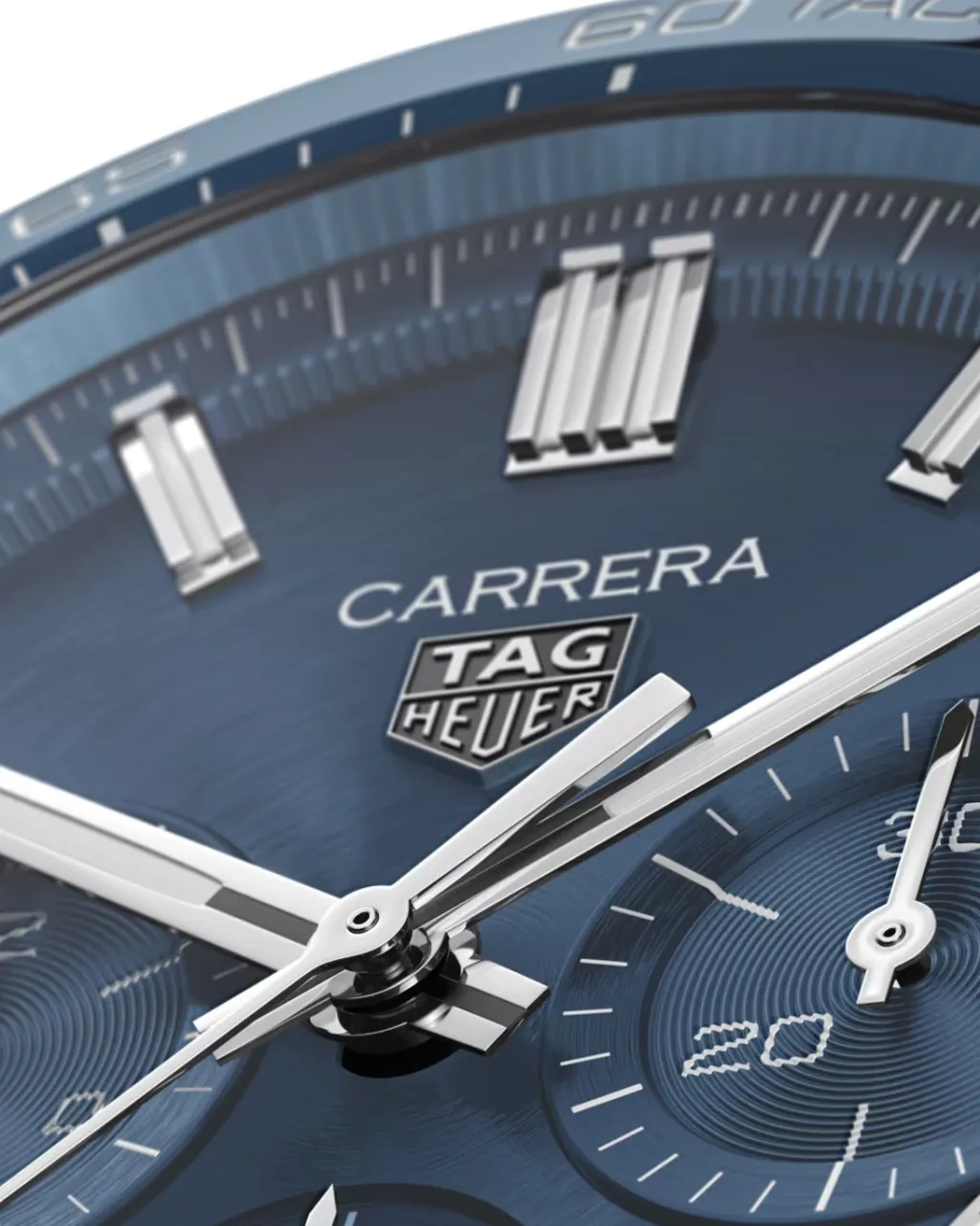 Sale Carrera 44 mm blå Til Han