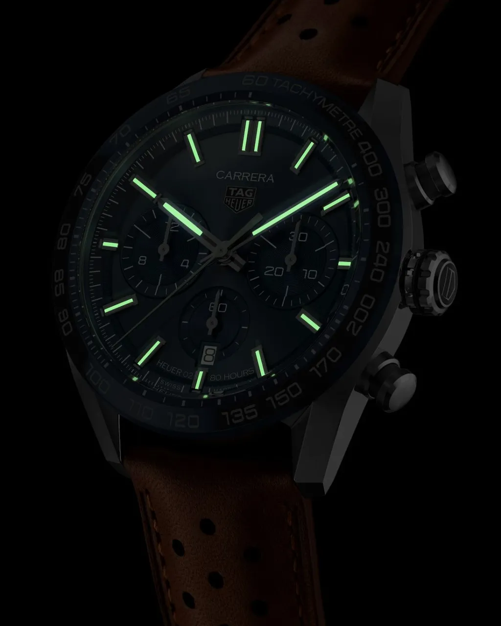 Sale Carrera 44 mm blå Til Han