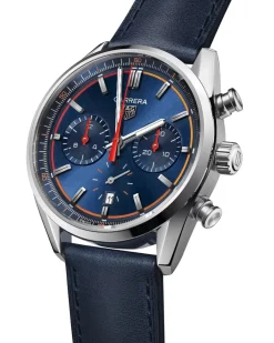 Best Carrera Automatic blå 42 mm Til Han