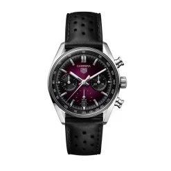 Clearance Carrera Chronograph smokey purple 39 mm Til Henne | Til Han