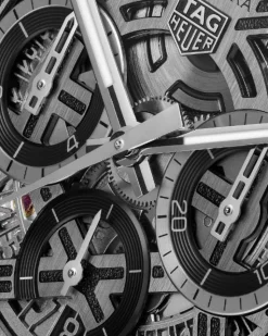 Sale Carrera Chronograph Extreme Sport sort 44 mm Til Han