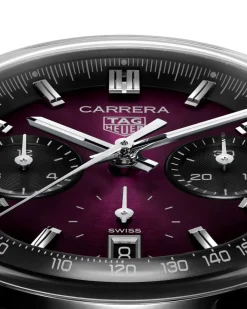 Clearance Carrera Chronograph smokey purple 39 mm Til Henne | Til Han