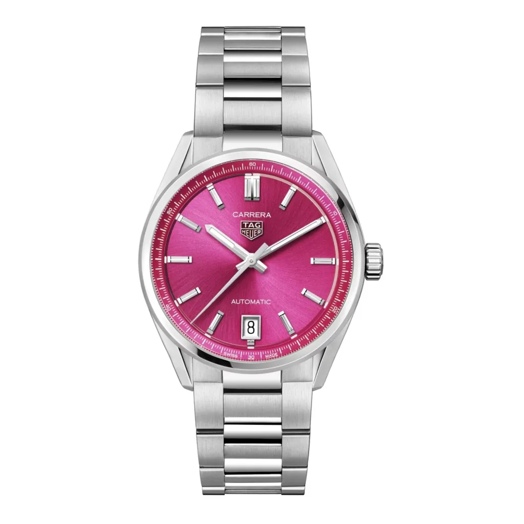 Online Carrera Date 36 mm rosa Til Henne