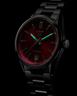 Online Carrera Date 36 mm rosa Til Henne