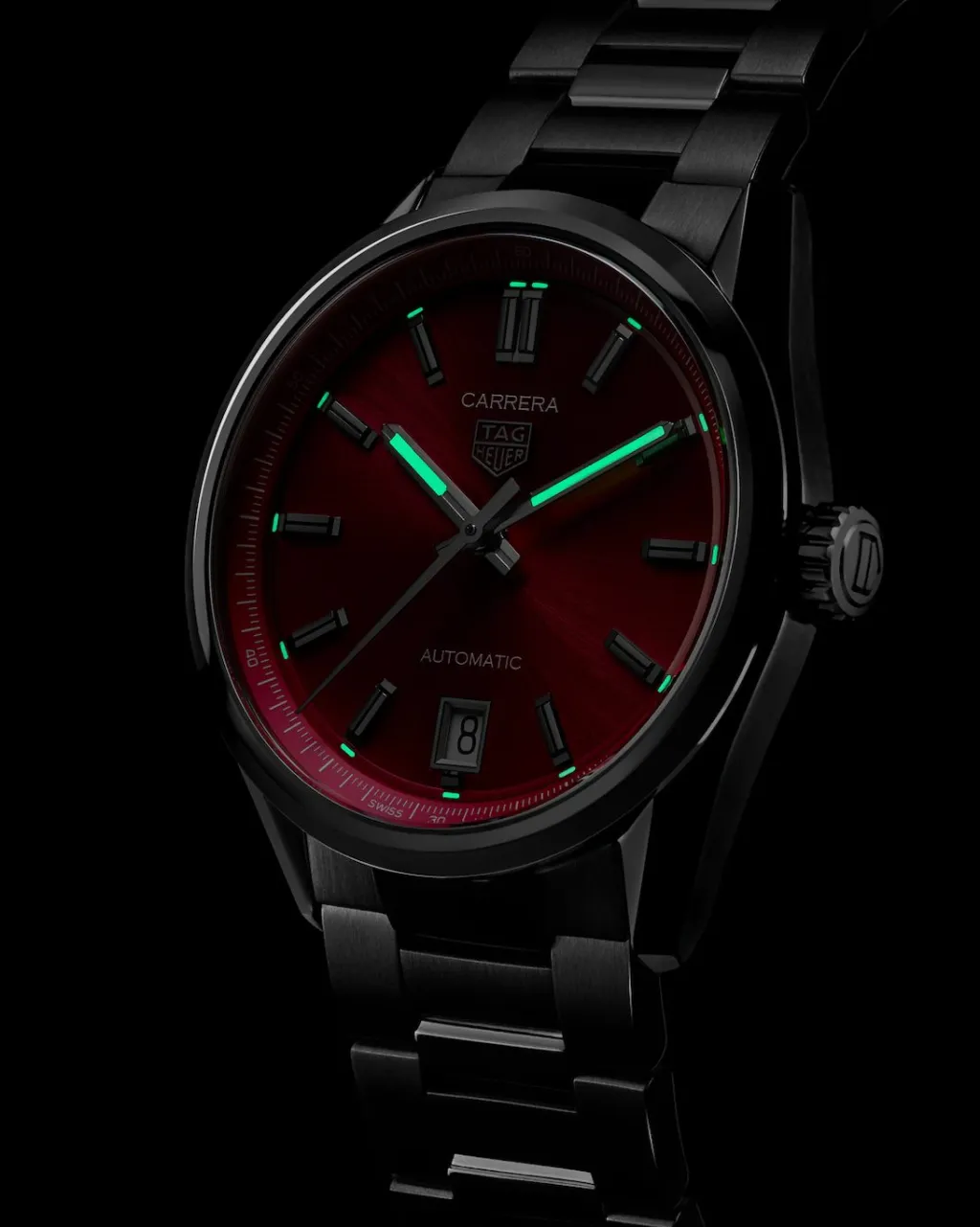 Online Carrera Date 36 mm rosa Til Henne