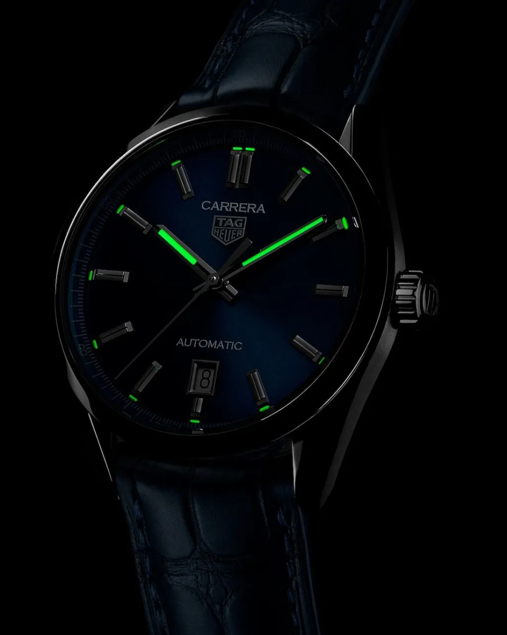 Discount Carrera Date blå 39 mm Til Han