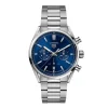 Fashion Carrera Elegant Automatic 42 mm blå skive Til Han