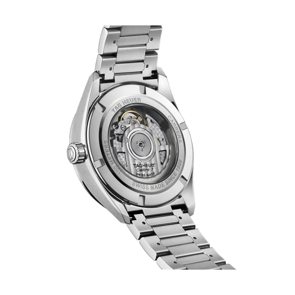 Outlet Carrera Twin-Time Date blå 41 mm Til Han