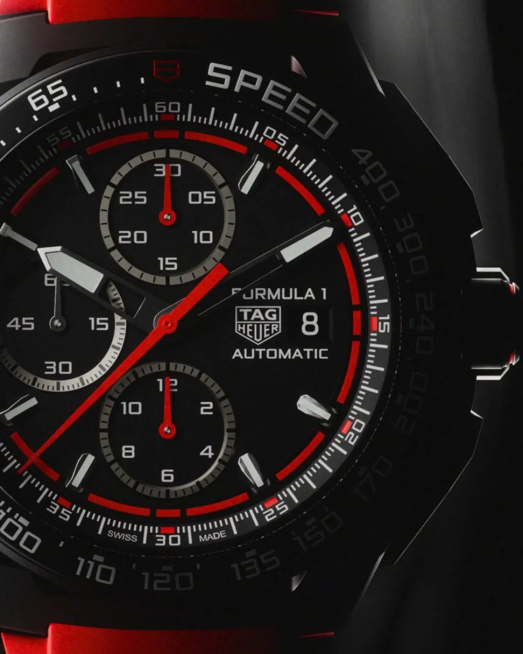 Fashion Formula 1 Chronograph Titanium Red 44 mm Til Han