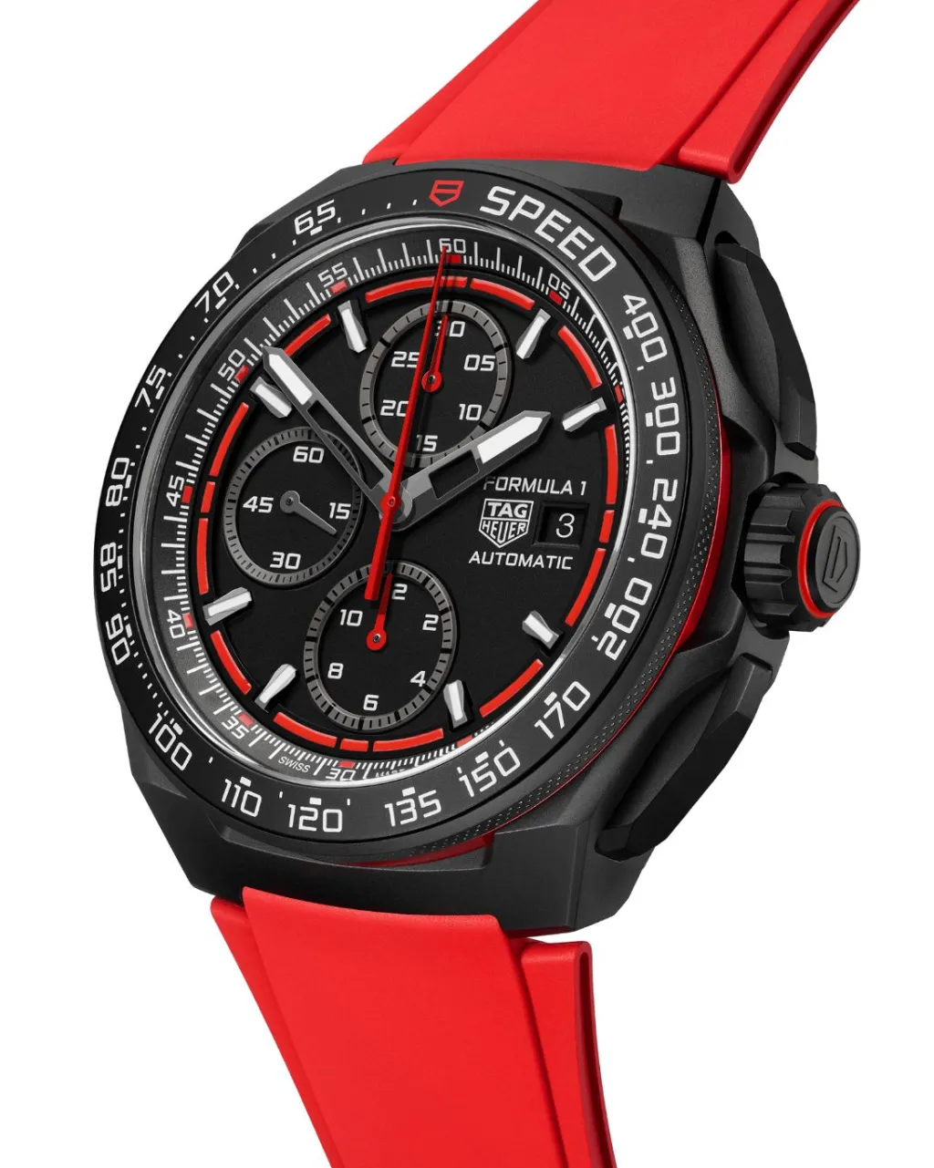 Fashion Formula 1 Chronograph Titanium Red 44 mm Til Han