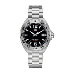 New Formula 1 Quartz sort skive 41 mm Til Han