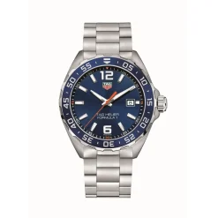 Fashion Formula 1 Quartz 43 mm blå tallskive Til Han