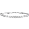 Clearance Tennisarmbånd 4,00 ct i hvitt gull Armbånd