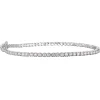 Clearance Tennisarmbånd 2,00 ct i hvitt gull Armbånd