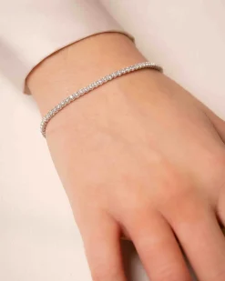 Clearance Tennisarmbånd 2,00 ct i hvitt gull Armbånd