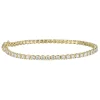 Discount Tennisarmbånd gult gull 4,00 carat Armbånd