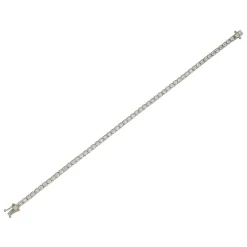 Discount Tennisarmbånd gult gull 4,00 carat Armbånd