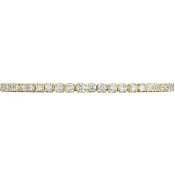 Discount Tennisarmbånd gult gull 4,00 carat Armbånd