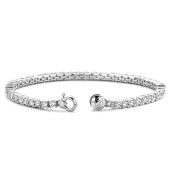 Hot armbånd i sølv med cubic zirkonia Armbånd