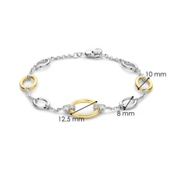 Discount armbånd med ovale anheng Armbånd