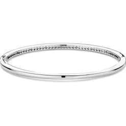 Sale armring i rhodinert sølv med cubic zirkonia Armbånd