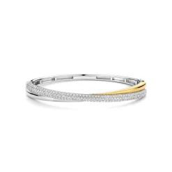 Fashion armring i sølv med cubik zirkonia Armbånd