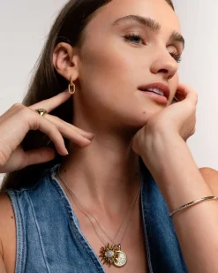 Fashion forgylt øreringer Ørepynt