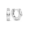 Online hoops med cubic zirkonia-stener Ørepynt