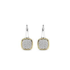 Fashion kvadratisk ørepynt med cubic zirkonia Ørepynt