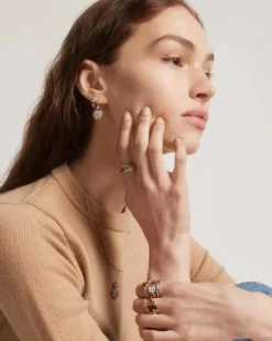 Fashion kvadratisk ørepynt med cubic zirkonia Ørepynt