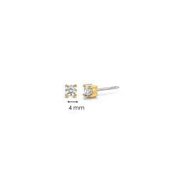 Best øredobber 4 mm Ørepynt