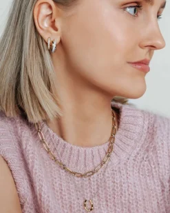 Discount ørepynt i sølv med cubic zirkonia Ørepynt