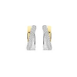 Discount ørepynt i sølv med cubic zirkonia Ørepynt