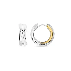 Discount ørepynt i sølv med cubic zirkonia Ørepynt