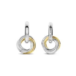 Outlet øreringer med sammenflettede charms Ørepynt